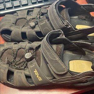 Teva Dark Brown Outdoor Sandals
